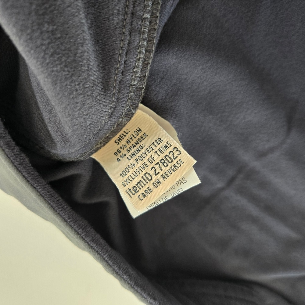 L.L. Bean Perfect Fit Pants Womens 20 Reg Gray Lined Hiking Outdoor 278023 - Picture 5 of 10